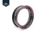 Piaggio Vespa Motorcycle Wheel Parts , Black Motorcycle Wheel Rims For PX125