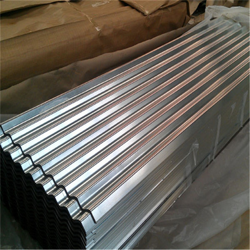 AiSi ASTM BS Corrugated GI Steel Plate Zinc Coating 80g/M2