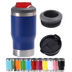 Customized Insulated Skinny Double Walled Stainless Steel Cup Holder Metal Beer