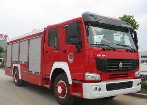 Quality Water Tank Emergency Fire Department Trucks 12CBM LHD 290HP With Anti Slip Handrails wholesale