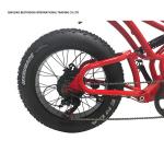 Front Fork Suspension 20 Inch Electric City Bike For Urban Commuters 48V Ebike