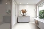 400x800mm White Durable Antique Inside Wall Glazed Ceramic Tile For Bathroom And