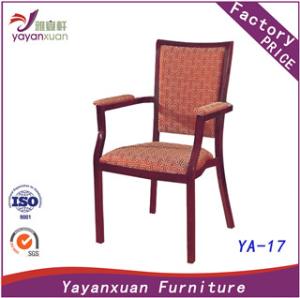 Quality Arm Aluminum Banquet Stackable Chairs Low Price (YA-17) wholesale