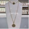 Buy cheap Luxury Brand Jewelry Set Stainless Steel Sun Pattern Bracelet pendant necklace from wholesalers