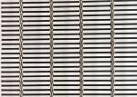 Black Building Facade Stainless Steel Architectural Mesh Cable Metal 120m X 6m