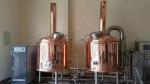 500L 2 Vessel Craft Beer Brewing Equipment Turnkey Microbrewery Systems