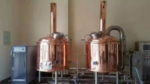 Quality 500L 2 Vessel Craft Beer Brewing Equipment Turnkey Microbrewery Systems wholesale
