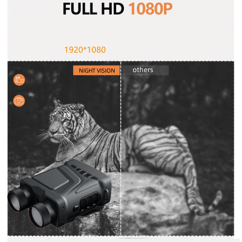 7 IR Level R12 Binocular Night Vision Scope With Camera