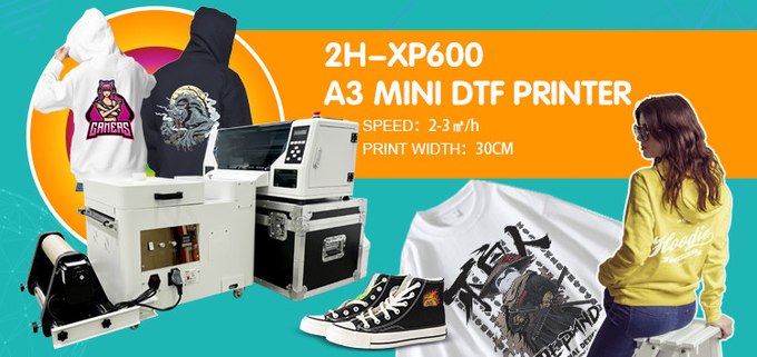 Direct To Film Printer With Eco Solvent Ink For Full Color Printing