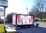 Advertising Full Color Mobile Truck LED Display P8 15625 Dots / Sqm Pixel