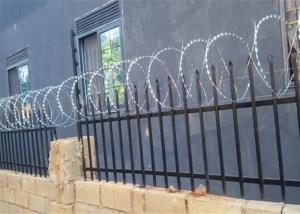 Quality Concertina Flat Wrap Razor Wire Use On Top Of Fence Or Concrete Wall wholesale