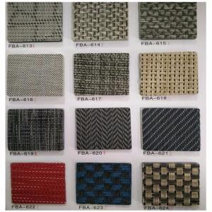 Quality Fire Resistant Natural Woven Carpet / Plastic Vinyl Floor Covering wholesale