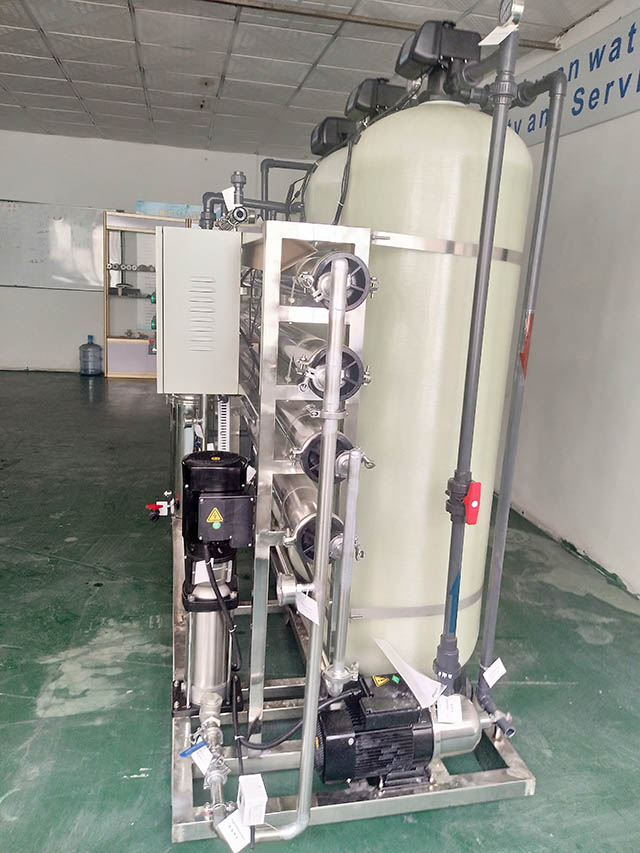 Commercial compact water purification systems reverse osmosis