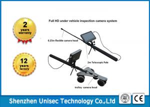 Quality Black Under Vehicle Inspection System For Hotel / Exhibition Center Security Check wholesale