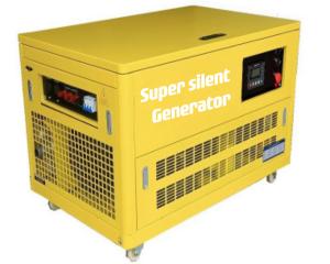 Quality Extremely quiet gasoline generator set 15kva wholesale