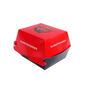 Quality Stamping Fast Food Quarter Pounder Box Burger Personalised Burger Boxes wholesale