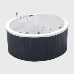 Outdoor Acrylic Jacuzzi Bathtubs Modern Spa Whirlpool Massage Corner lightweight
