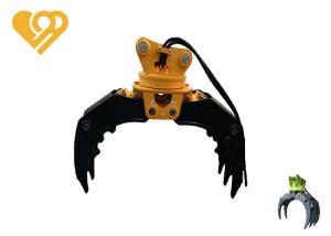 Quality Heavy Equipment Hydraulic Attachment Q345B Alloy Steel Grapple Buckets for Excavators wholesale