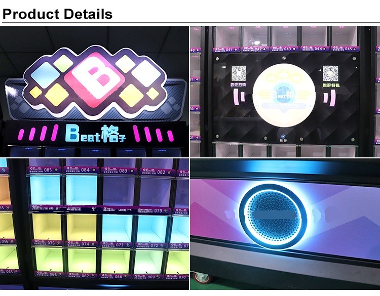 Attractive Metal + Plastic Self Service Vending Machine For Shopping Mall