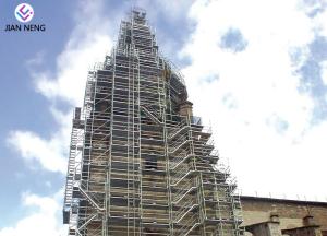 Quality Safe And Reliable Construction Stair Tower , Vertical Building Scaffold Tower wholesale