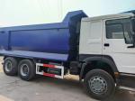 6X4 375HP U-Share Second Hand HOWO Dump Truck Engine Capacity 6-8L Horsepower