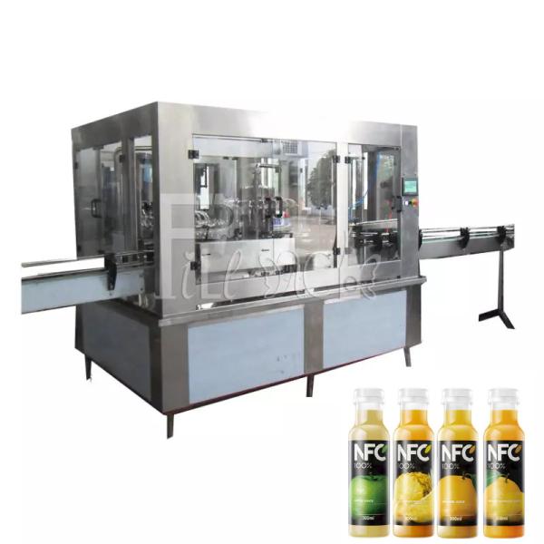 Cheap Automatic 3 In 1 Small Plastic Bottle  Juice Hot Filling Machine / Production Line / Bottling Plant for sale