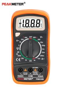 Quality High Accuracy Digital Multi Tester , Capacitance Meter Professional Digital Multimeter wholesale