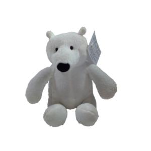 Quality 15cm 5.91in Gift Stuffed Animal Coca Cola White Polar Bear Mascot wholesale
