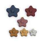 Educational 125mm Tall Baby Stacking Toy BPA BPS Free Star Shape