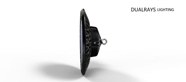 240W UFO High Bay Light Bell 140LPW DALI PIR Dimming Meanwell LUXEON PC Toughen