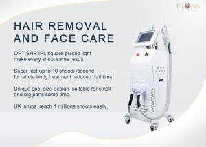 Quality Professional OPT SHR Hair Removal Machine For Brown Skin Fast Speed 2500W wholesale