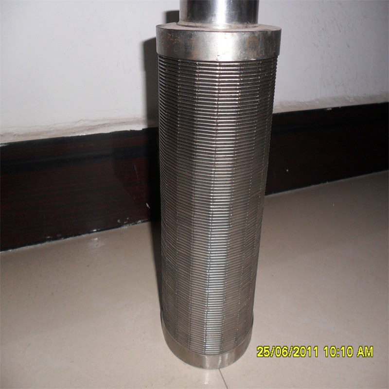 V Wire Wrapped Johnson Water Well Screen Pipe FITO Flow Type with Angles for Accurate Filtration