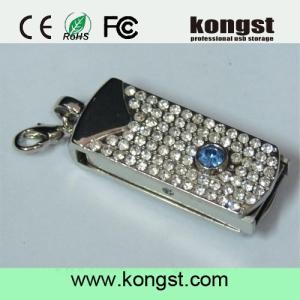 Quality Kongst jeweled usb flash drive usb flash disk,rhinestone usb wholesale