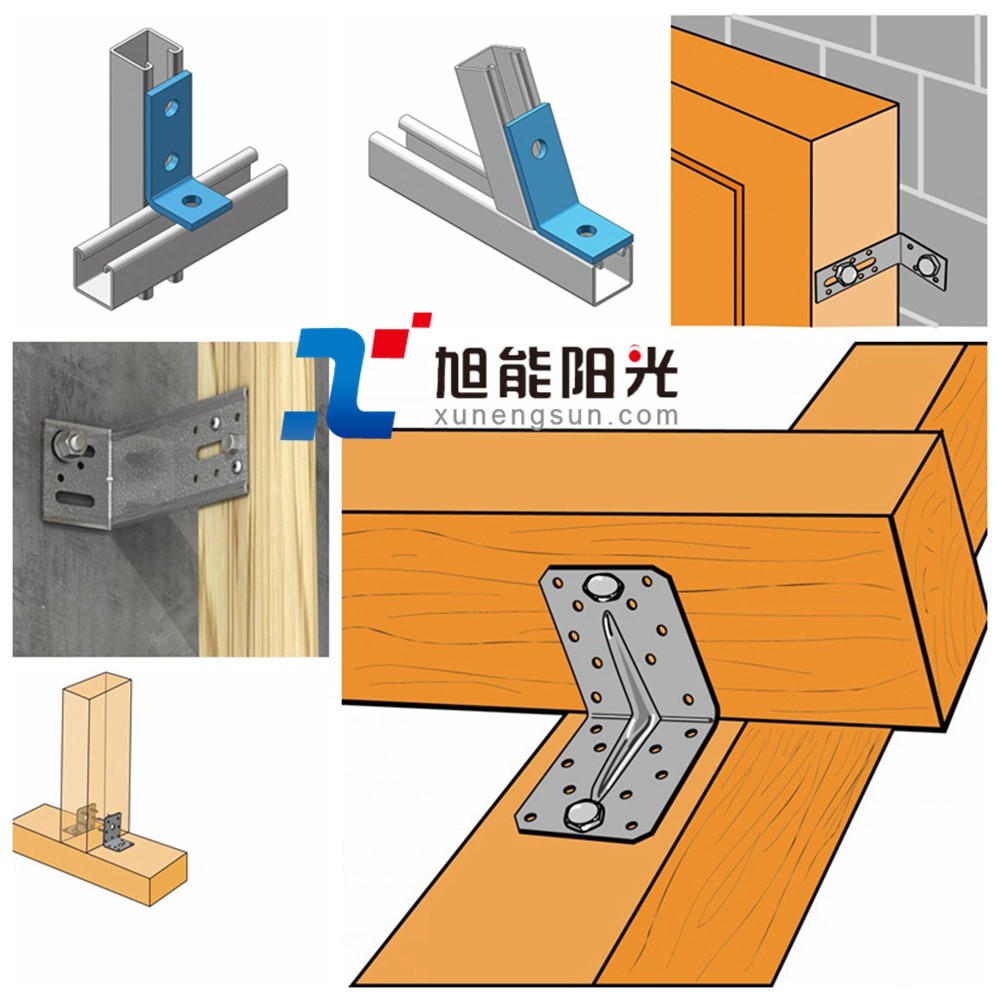 Customizable SUREALONG Gold Corner Angle Joint Bracket for Aluminum Profile Extrusion