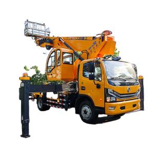 Quality 32m Bucket Truck Aerial Working Platform Truck telescopic boom Mounted High-altitude Operation Truck wholesale