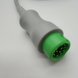 Quality Compatible Mindray Ecg Cables For Siemens , 5mm 12 PIN ECG Patient Cable wholesale