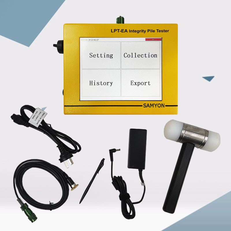 Astm D5882 Standard Pile Integrity Testing Equipment 12.6v 5200mah