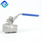 1000wog stainless steel 2-pc 4 inch ball valve