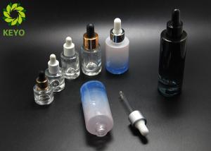 Quality Foundation Liquid Serum Cosmetic Glass Packaging 30ml 50ml White Color Thick Bottom wholesale