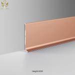 Residential Premium Wall Aluminium Skirting Profile Baseboards