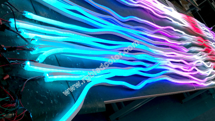 dmx artnet control digital neon light