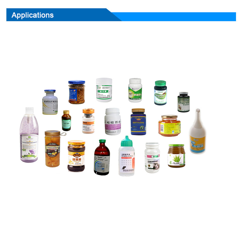 Aluminum Metal Round Bottle Labeling Machine In Food And Beverage Industry