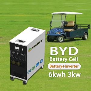 Quality All In One Battery Energy Storage 6Kwh Lifepo4 Battery Pack Inverter 3000W MPPT wholesale