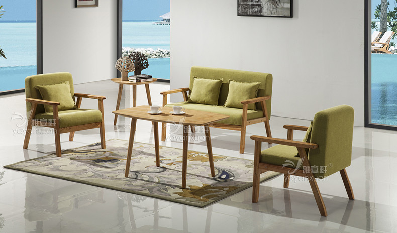 Leather Reception Chairs For Sell With Good Quality In Chinese Factory (YW-2130)