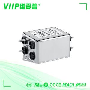 Quality UL 94V-0 440VAC Power Line EMI Filter 10A CE ROHS REACH wholesale