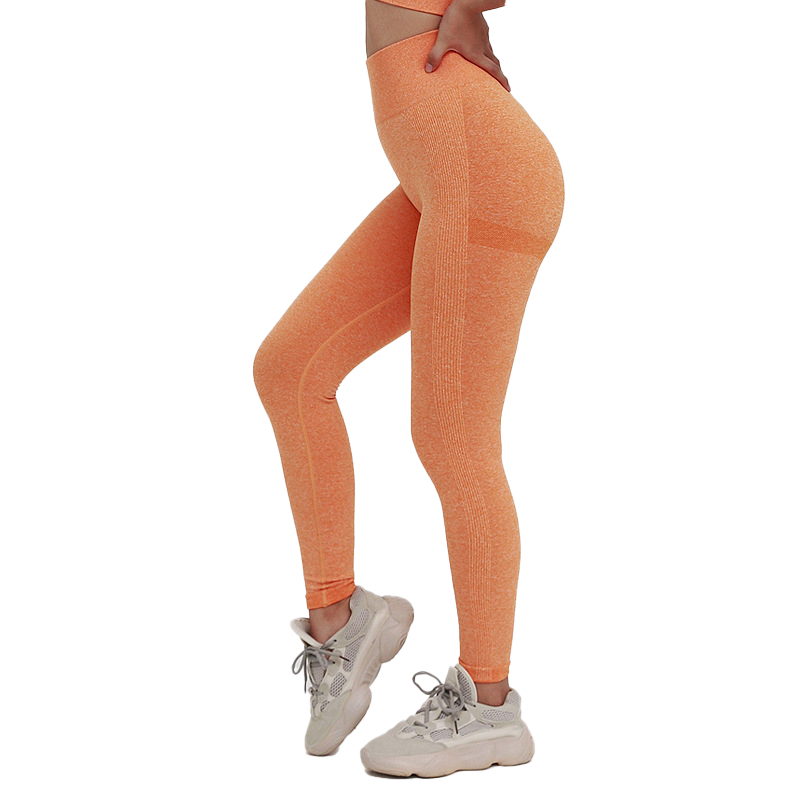 Seamless Booty Lifting Womens Patterned Leggings Contour Running Spandex