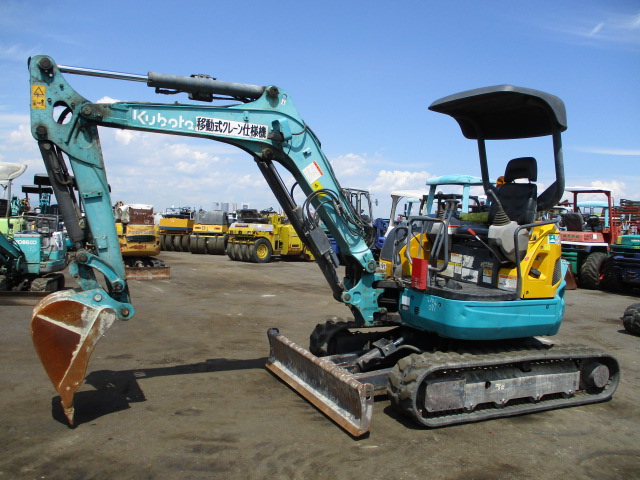 Used Kubota 3ton Mini Excavator with Original Hydraulic Valve and 5599 Working Hours