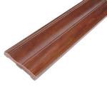 Wooden Look Foam PVC Trim Board , Vinyl Cabinet Skirting Board