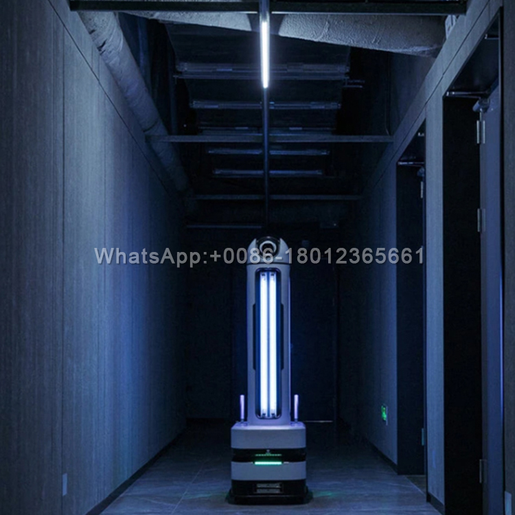 Waterproof Safety UV Medical Disinfection Robot
