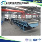 Home Carbon Steel or SS Gypsum Dewatering Machine with Popular Vacuum Belt